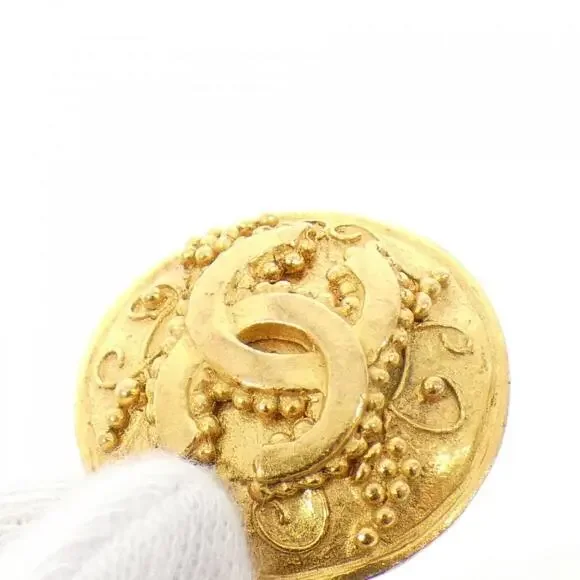 CHANEL Authentic Gold Earrings